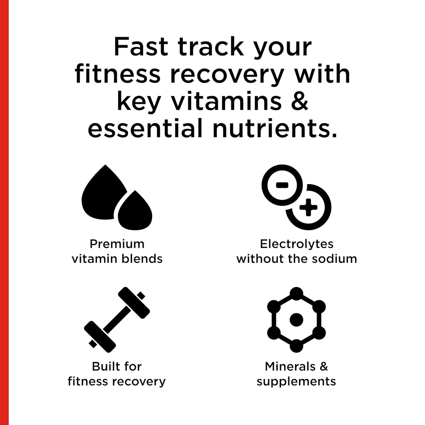FITAID ZERO® Sabor Fruit Punch - Bebida de Recuperación Deportiva