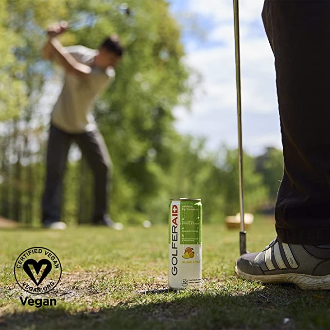 GOLFERAID® Sabor Island Citrus - Bebida para Mejorar tu Juego de Golf