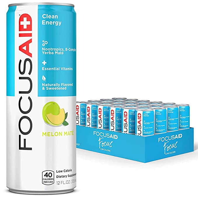 FOCUSAID® Sabor Melon Maté - Bebida para Mejorar la Concentración