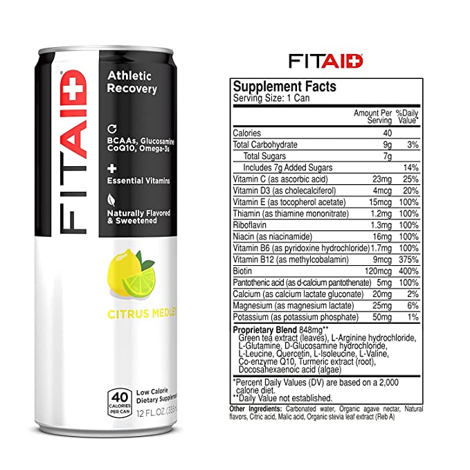 FITAID® Sabor Citrus Medley - Bebida de Recuperación Deportiva
