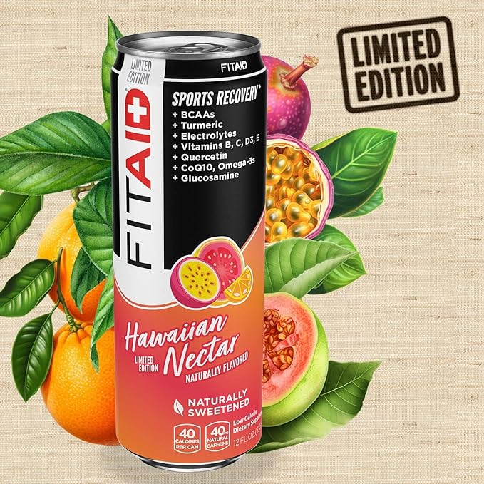 FITAID® Sabor Hawaiian Nectar - Bebida de Recuperación Deportiva
