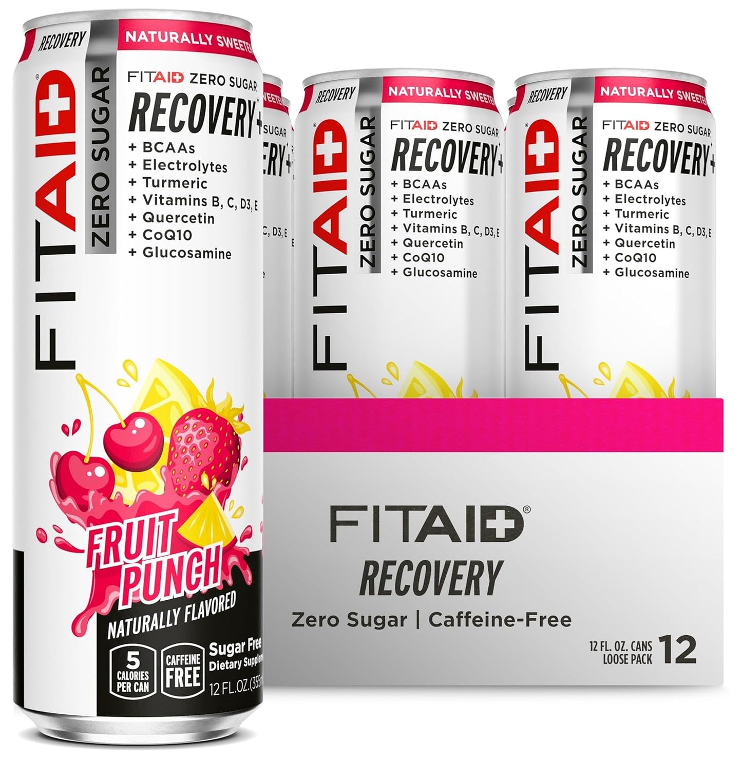 FITAID ZERO® Sabor Fruit Punch - Bebida de Recuperación Deportiva