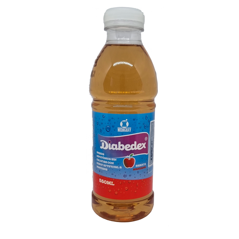 Suero Hidratante Diabedex Sabor Manzana - 550ml