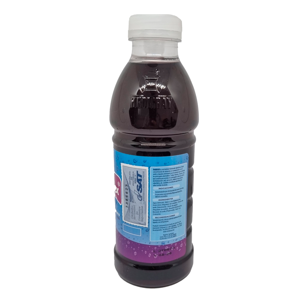Suero Hidratante Diabedex Sabor Uva - 550 ml