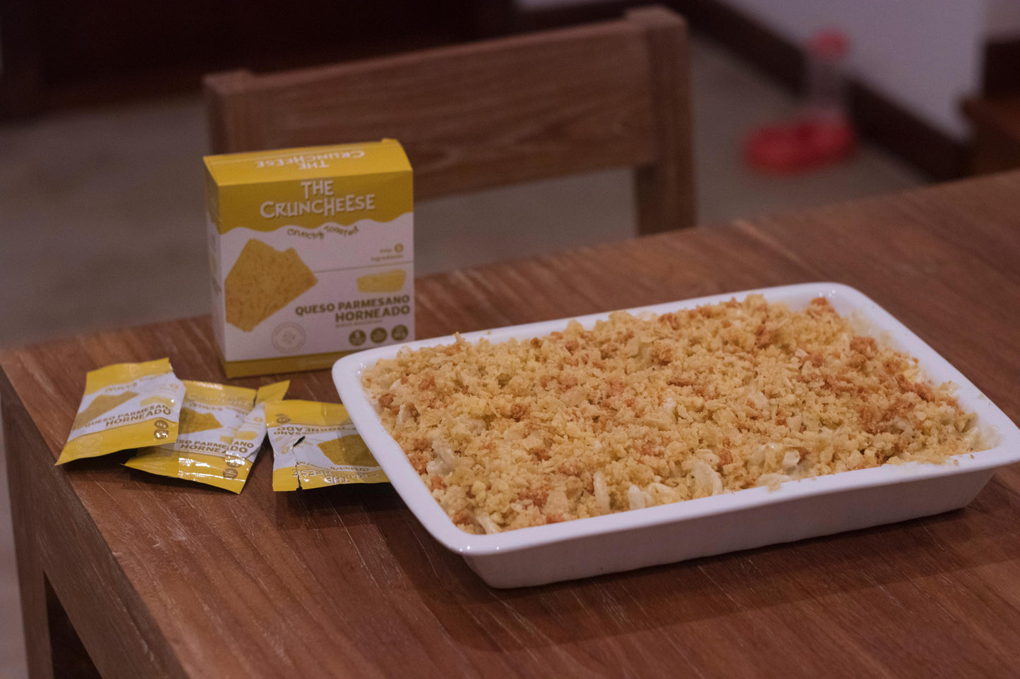 The Cruncheese - Snacks de Queso Parmesano Horneado - Caja con 5 Paquetes