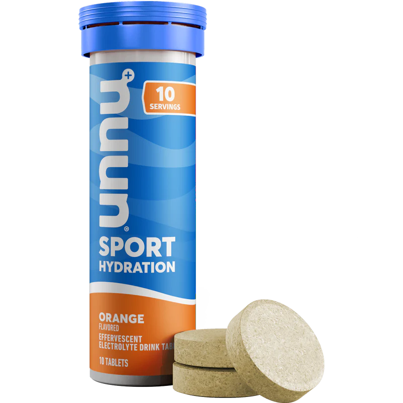 Nuun Sport – Tabletas de Hidratacion con Electrolitos - Sabor Naranja