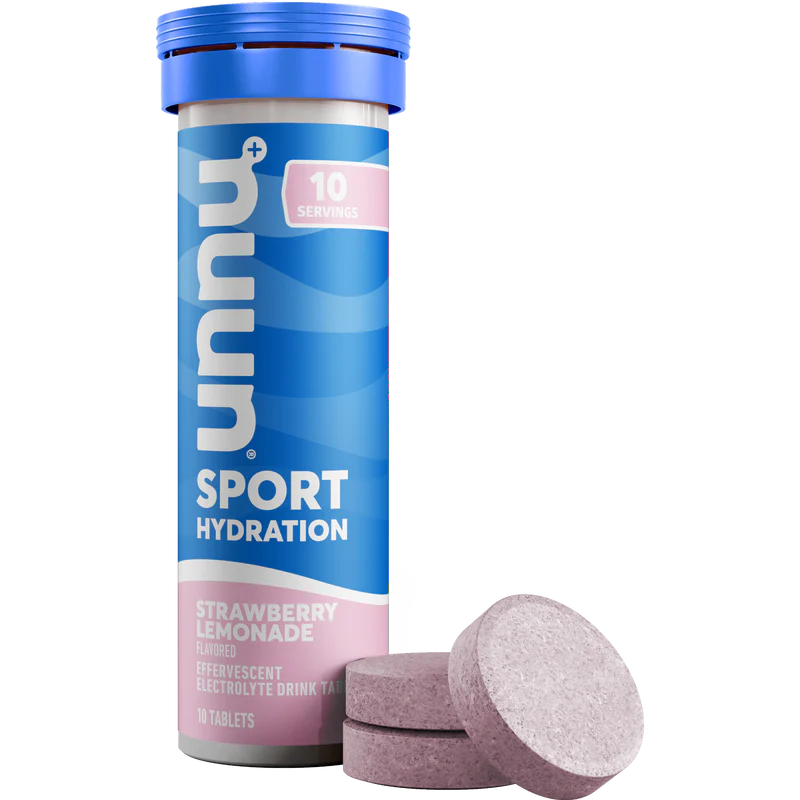 Nuun Sport – Tabletas de Hidratacion con Electrolitos - Sabor Strawberry Lemonade