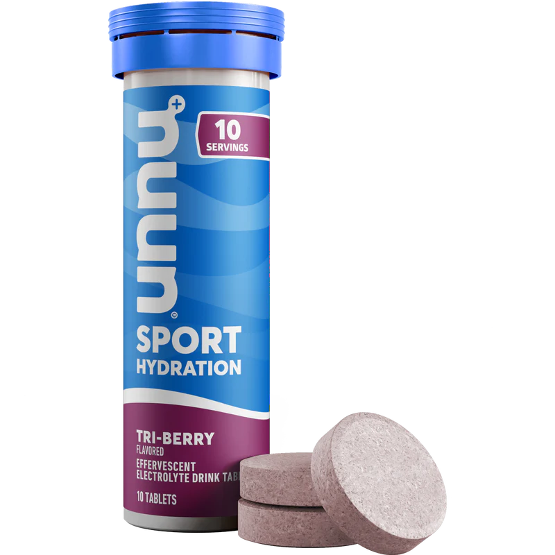 Nuun Sport – Tabletas de Hidratacion con Electrolitos - Sabor Tri Berry
