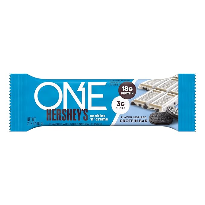 ONE HERSHEYS Cookies and Creme - Barra de Proteina