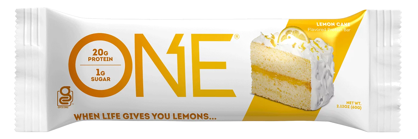ONE BARS Lemon Cake - Barra de Proteina