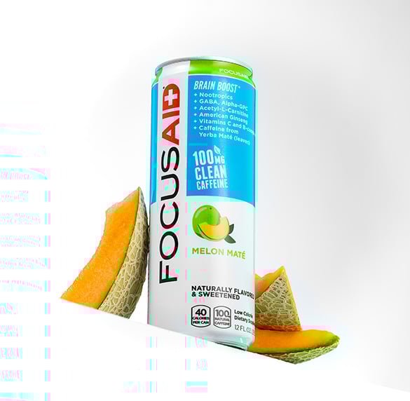 FOCUSAID® Sabor Melon Maté - Bebida para Mejorar la Concentración