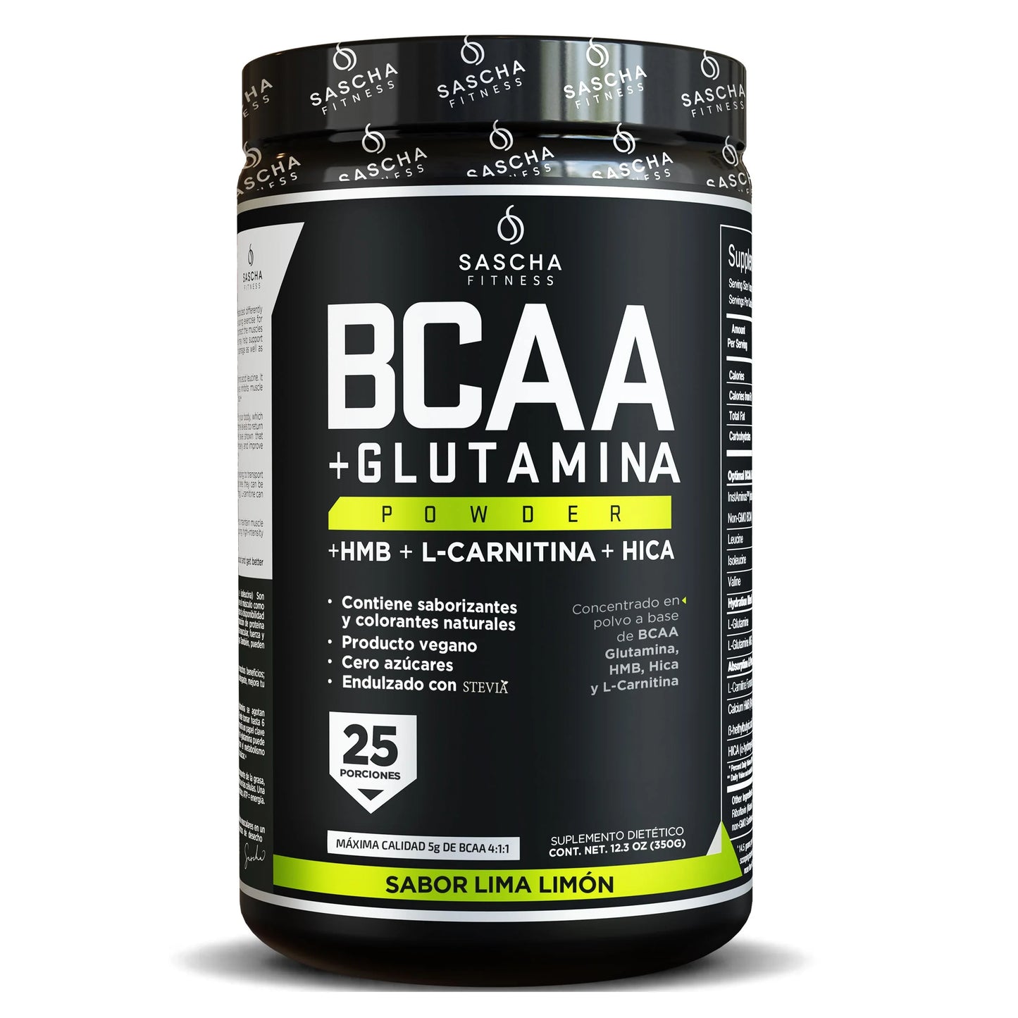 BCAA Glutamina Sabor Lemon Lime
