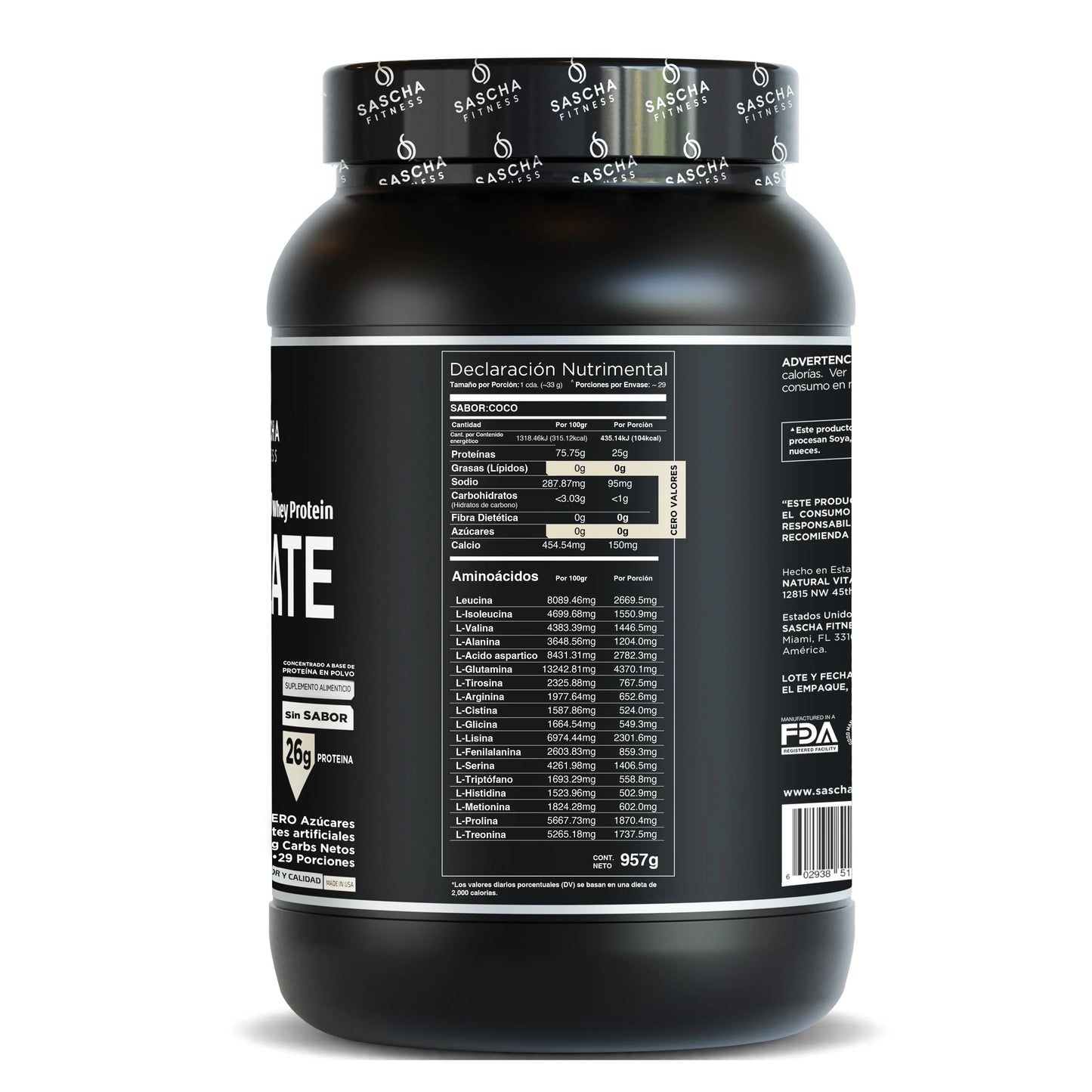 Proteina Sin Sabor