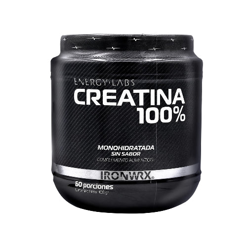 Creatina Monohidratada IRONXWRX Sin Sabor 300 gramos