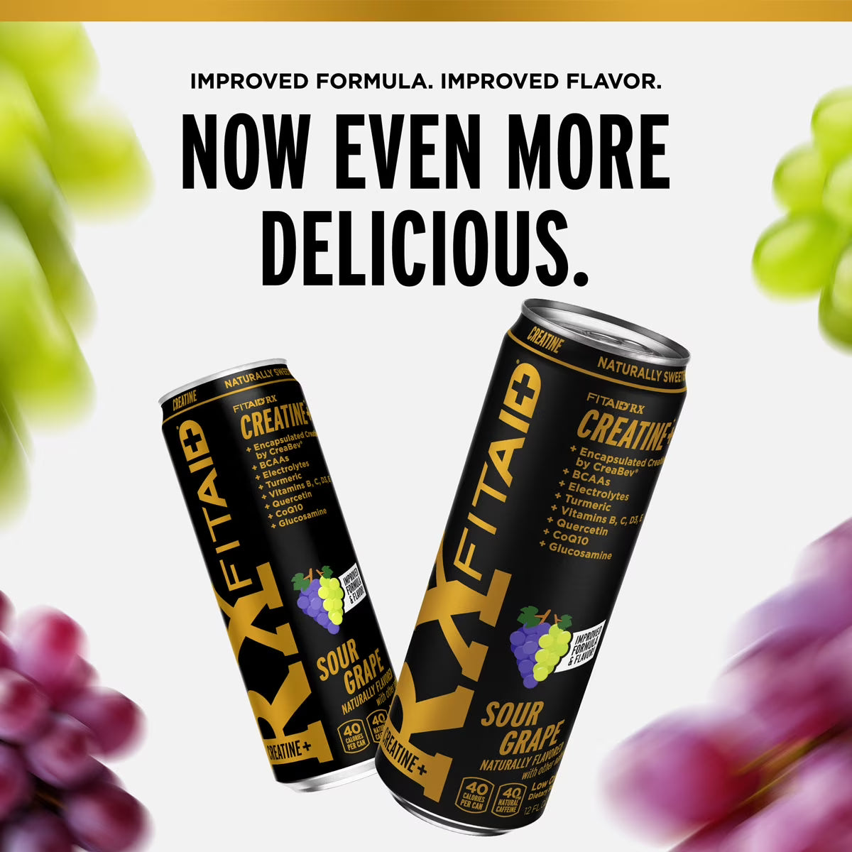 FITAID RX® Creatina + Recovery - Bebida de Recuperación Deportiva con Creatina
