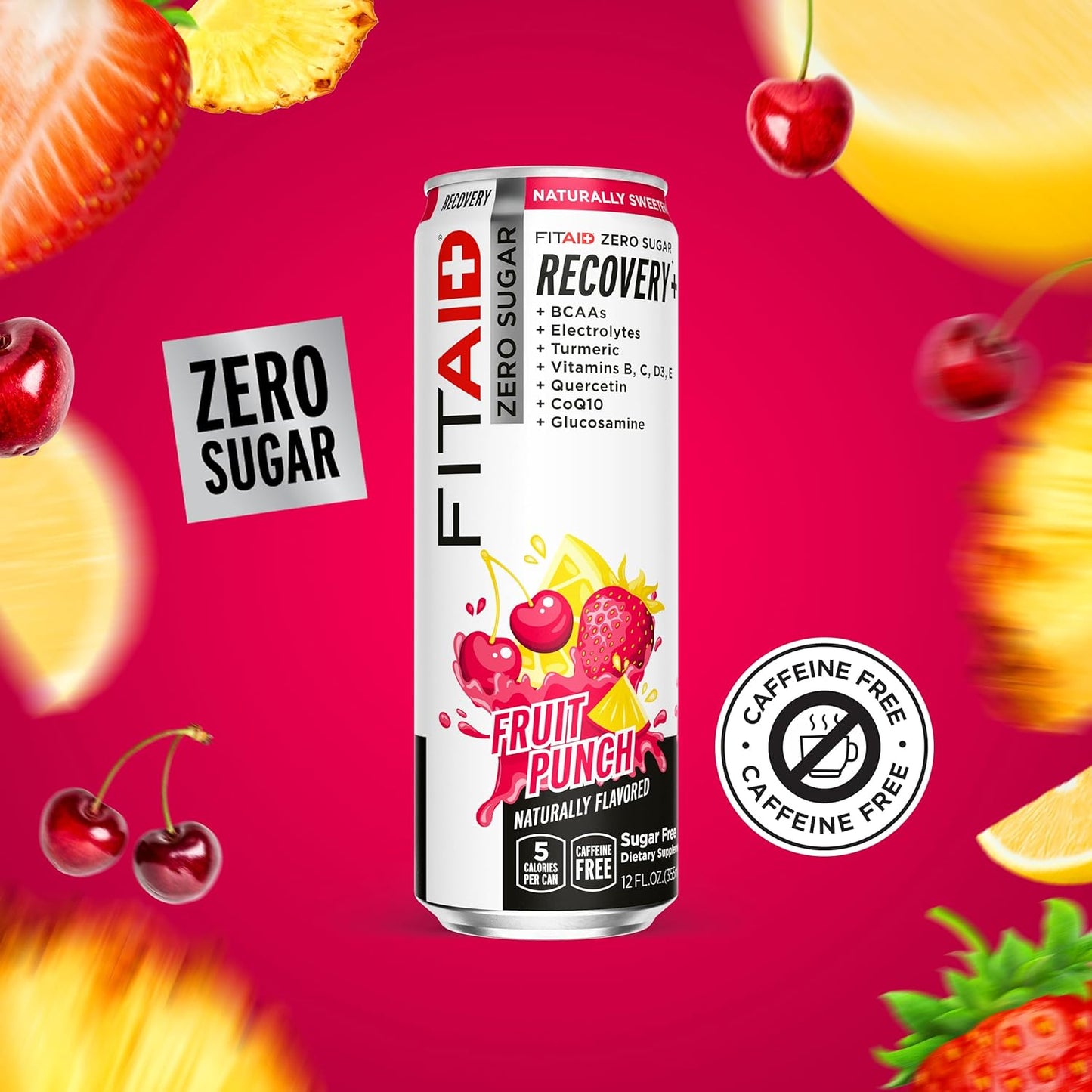 FITAID ZERO® Sabor Fruit Punch - Bebida de Recuperación Deportiva