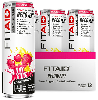 FITAID ZERO® Sabor Fruit Punch - Bebida de Recuperación Deportiva