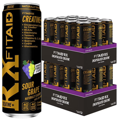 FITAID RX® Creatina + Recovery - Bebida de Recuperación Deportiva con Creatina