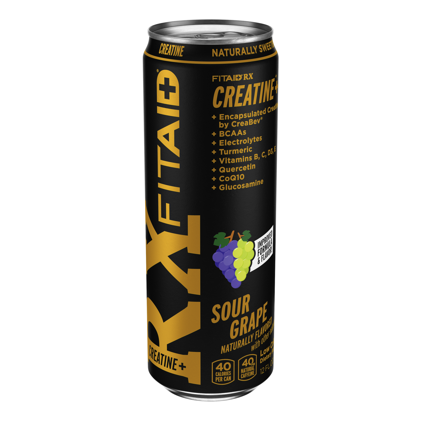 FITAID RX® Creatina + Recovery - Bebida de Recuperación Deportiva con Creatina