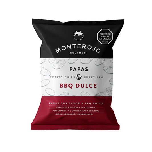 Papalinas Monterojo BBQ Dulce 100 gr