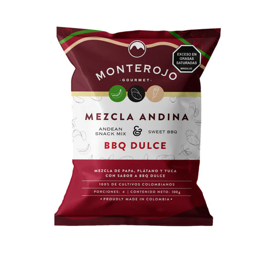 Snack-Mix Monterojo BBQ Dulce 100 gr