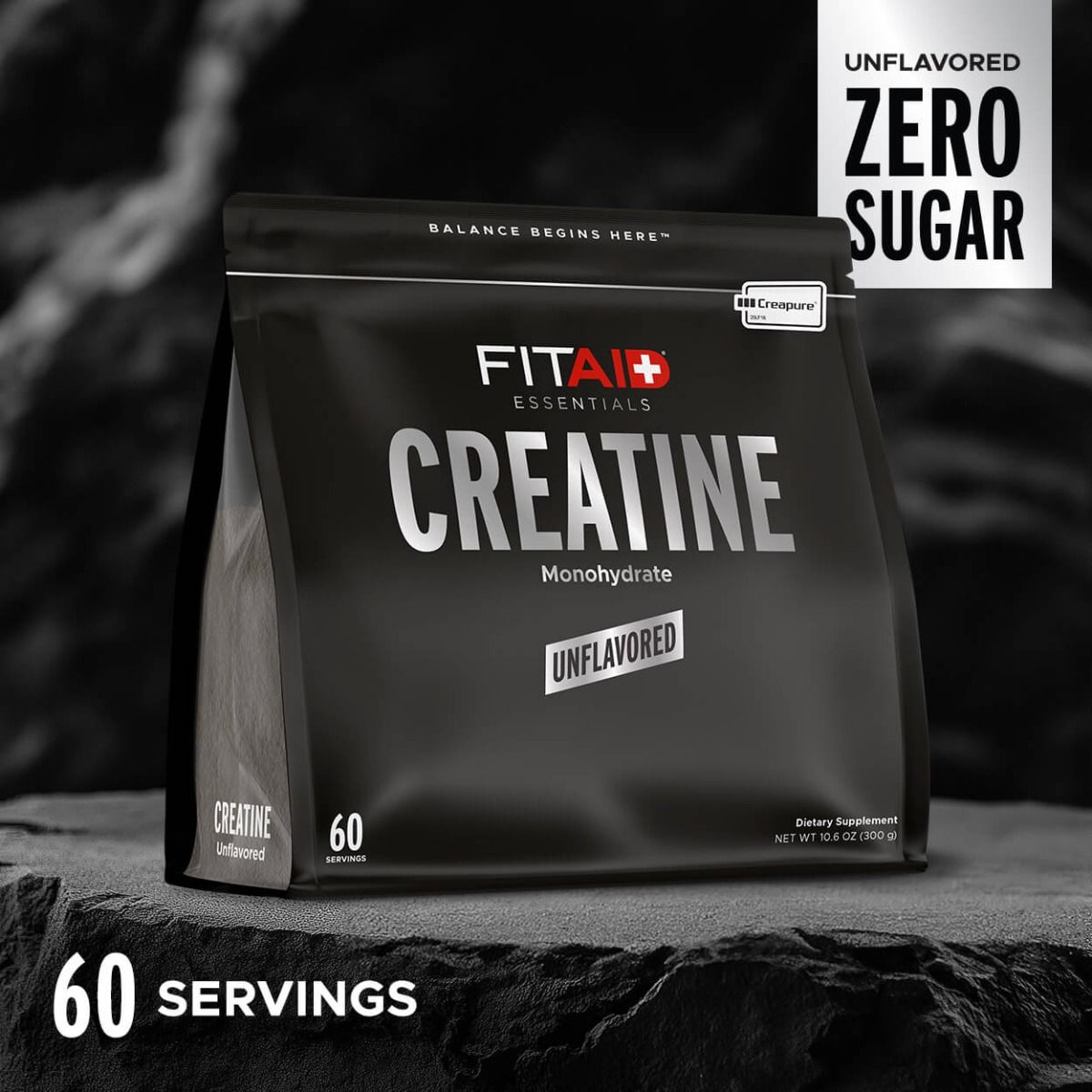FITAID Creatina en Polvo - Sin Sabor