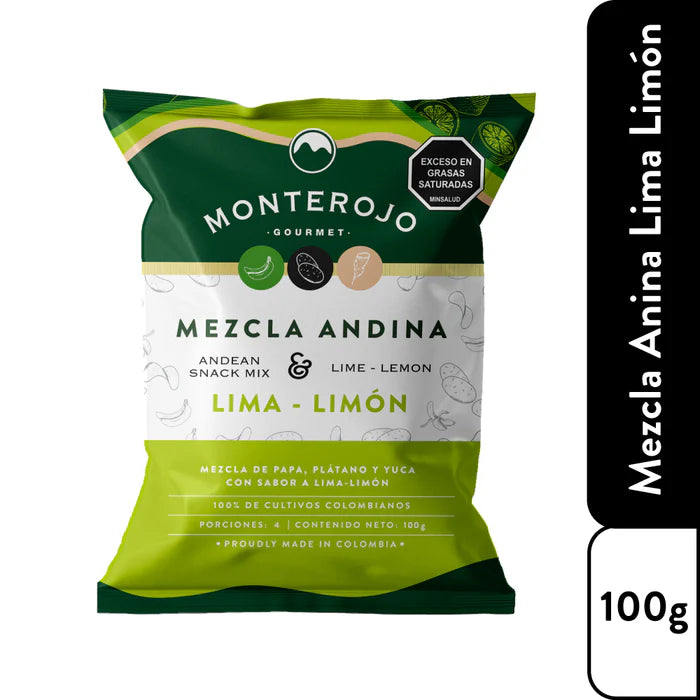 Snack-Mix Monterojo Lima Limón 100 gr