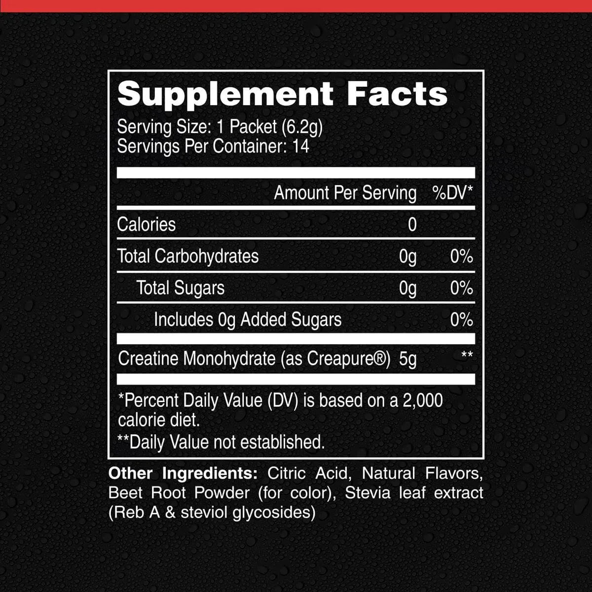 FITAID Essentials Creatine Monohydrate - 14 Sobres Individuales con Creapure - Sabor Fuji Apple