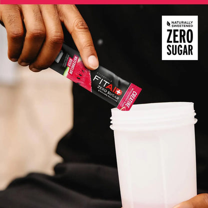 FITAID Essentials Creatine Monohydrate - 14 Sobres Individuales con Creapure - Sabor Watermelon Rush