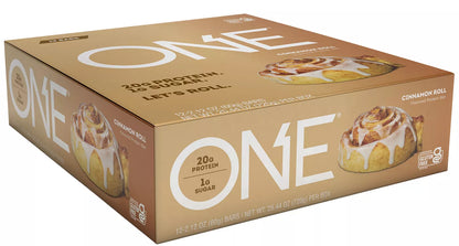 ONE BARS Cinnamon Roll - Barra de Proteina