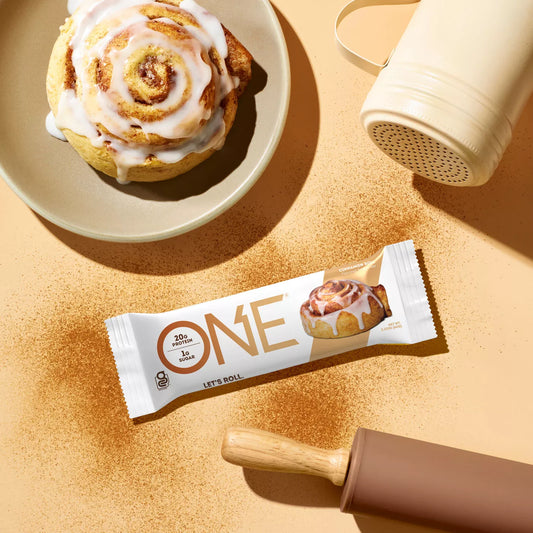 ONE BARS Cinnamon Roll - Barra de Proteina