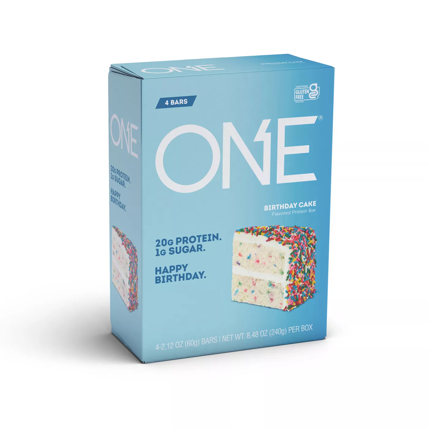 ONE BARS Vanilla Birthday Cake - Barra de Proteina