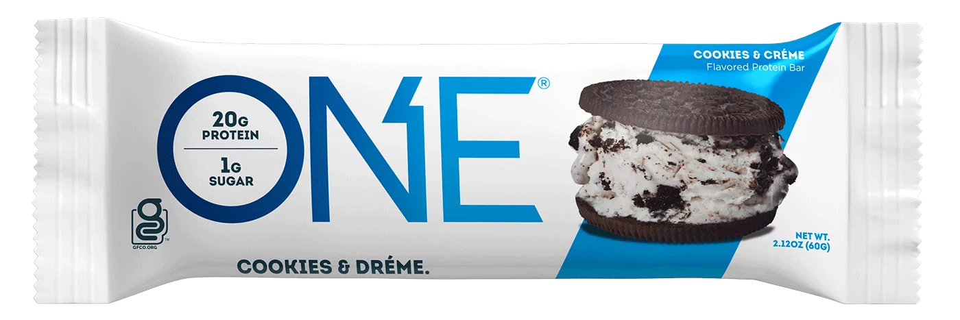 ONE BARS Cookies & Creme - Barra de Proteina